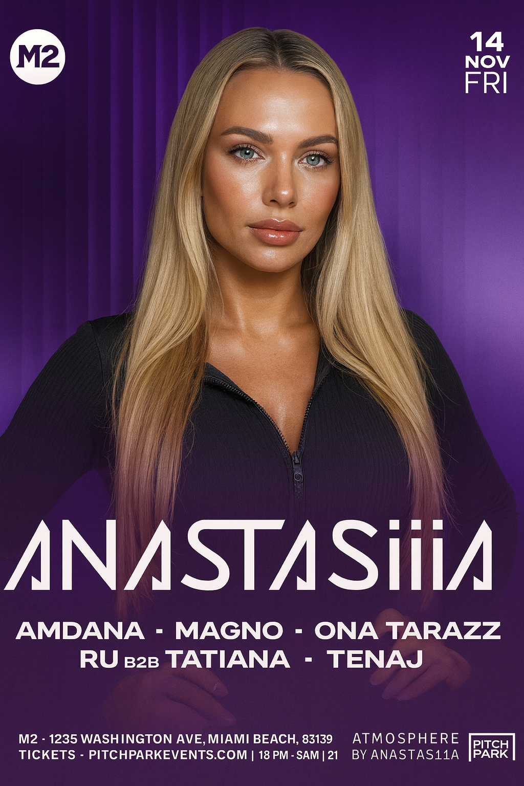 Anastasia Event Poster